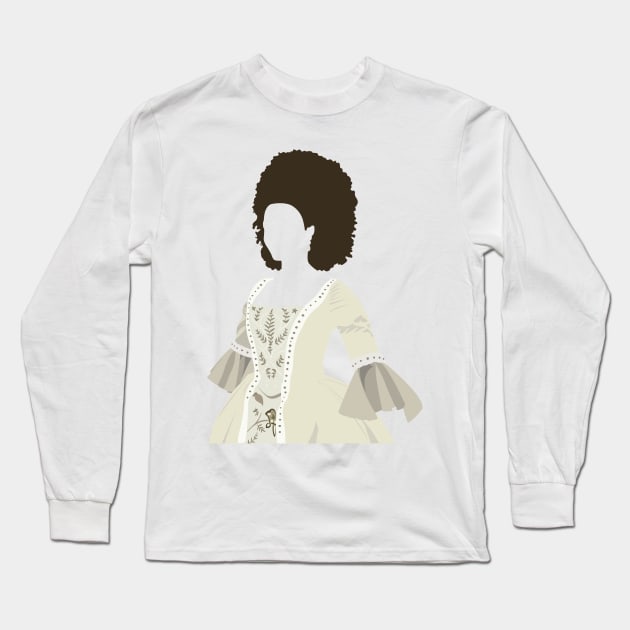 Queen of England Long Sleeve T-Shirt by BSouthern